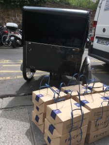 livraison paris, triporteur