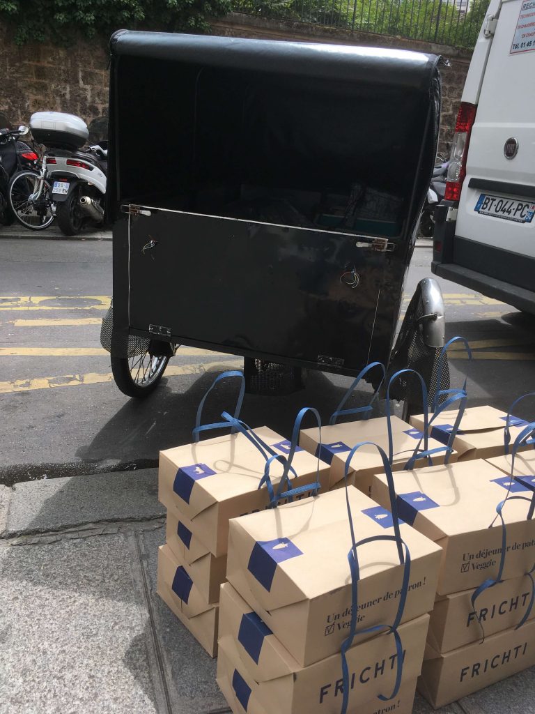 livraison paris, triporteur