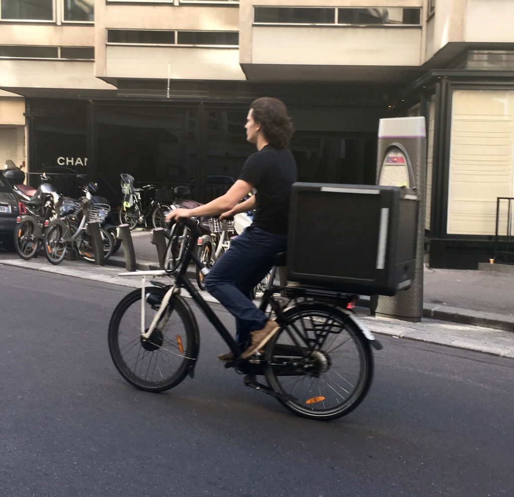 livraison paris, triporteur